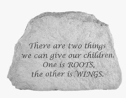 There are two things Garden Stone