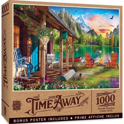 Time Away Evening on the Lake 1000 Piece Puzzle