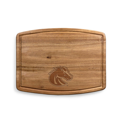 Boise State Broncos - Ovale Acacia Cutting Board