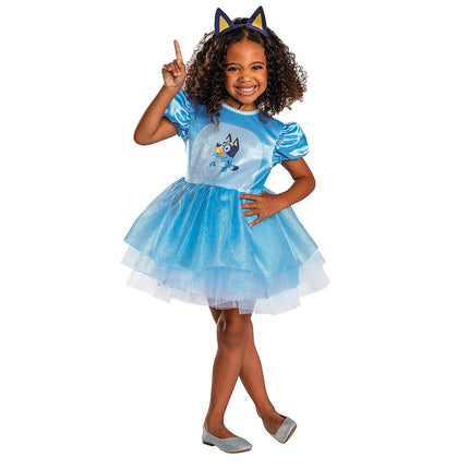 Toddler Classic Bluey Dress Costume