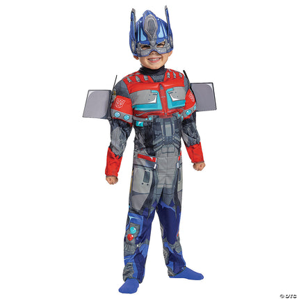 Toddler Classic Muscle Transformers Optimus Prime Costume
