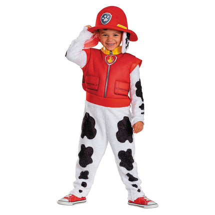 Toddler Deluxe Paw Patrol Marshall Jumpsuit Costume