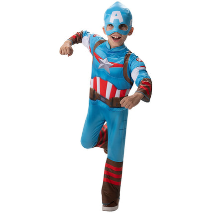 Toddler Captain America Costume 3T-4T