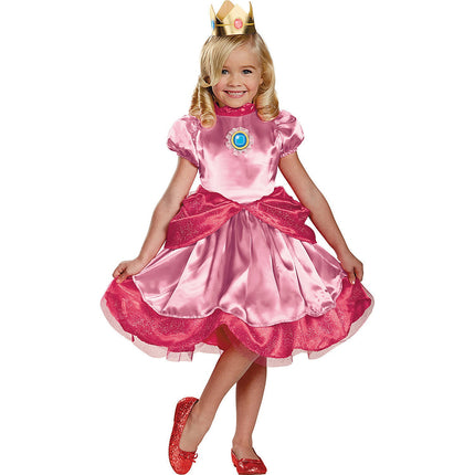 Toddler Princess Peach Deluxe Costume