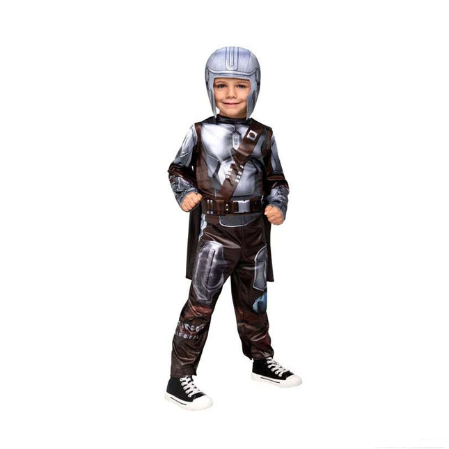 Toddler Deluxe Star Wars: The Mandalorian And Grogu Mandalorian Jumpsuit Costume