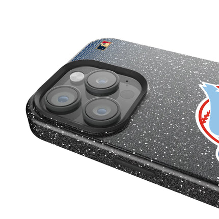 Toronto Blue Jays 1977-1988 - Cooperstown Collection Linen Black Bling Phone Case for Apple iPhone