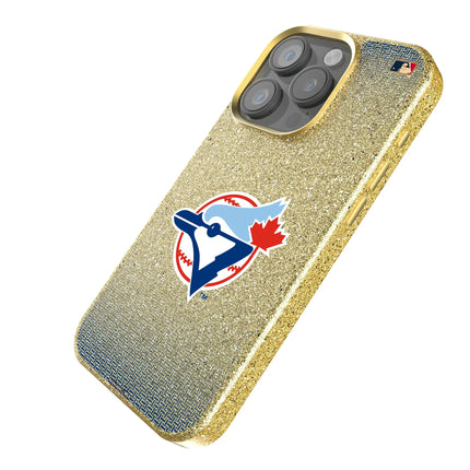 Toronto Blue Jays 1977-1988 - Cooperstown Collection Linen Bling Phone Case for Apple iPhone