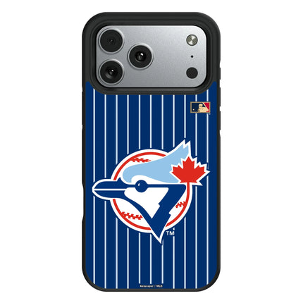 Toronto Blue Jays 1977-1988 - Cooperstown Collection Pinstripe Bump Phone Case for Apple iPhone