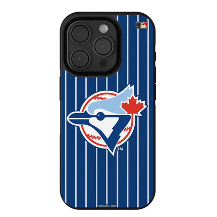 Toronto Blue Jays 1977-1988 - Cooperstown Collection Pinstripe Bump Phone Case for Apple iPhone