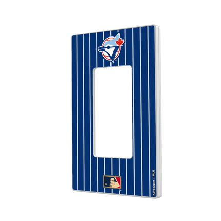 Toronto Blue Jays 1977-1988 - Cooperstown Collection Pinstripe Hidden-Screw Light Switch Plate