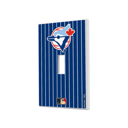 Toronto Blue Jays 1977-1988 - Cooperstown Collection Pinstripe Hidden-Screw Light Switch Plate