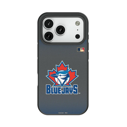 Toronto Blue Jays 1997-2002 - Cooperstown Collection Linen Bump Phone Case for Apple iPhone