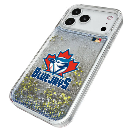 Toronto Blue Jays 1997-2002 - Cooperstown Collection Linen Glitter Phone Case for Apple iPhone