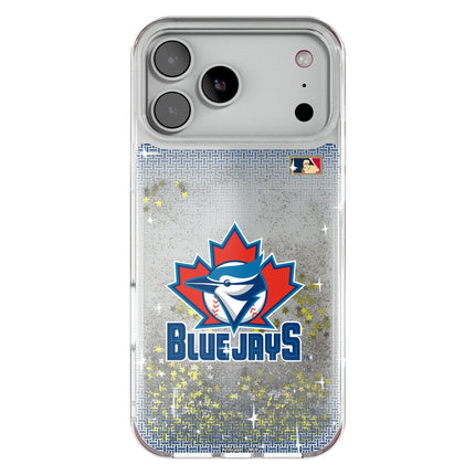 Toronto Blue Jays 1997-2002 - Cooperstown Collection Linen Glitter Phone Case for Apple iPhone