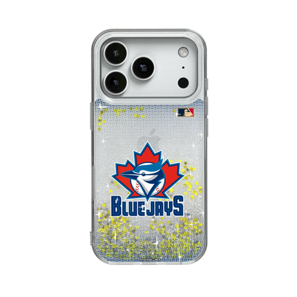 Toronto Blue Jays 1997-2002 - Cooperstown Collection Linen Glitter Phone Case for Apple iPhone