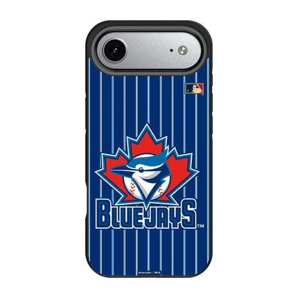 Toronto Blue Jays 1997-2002 - Cooperstown Collection Pinstripe Bump Phone Case for Apple iPhone
