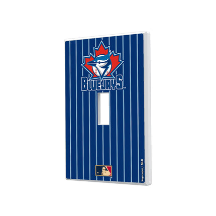Toronto Blue Jays 1997-2002 - Cooperstown Collection Pinstripe Hidden-Screw Light Switch Plate