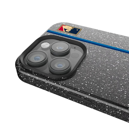 Toronto Blue Jays 1997-2002 - Cooperstown Collection Sidebar Black Bling Phone Case for Apple iPhone