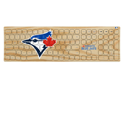 Toronto Blue Jays Baseball Bat Curved Wireless Keyboard