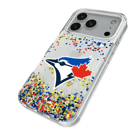 Toronto Blue Jays Confetti Glitter Phone Case for Apple iPhone