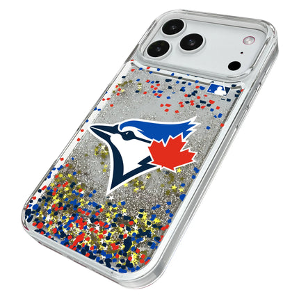 Toronto Blue Jays Confetti Glitter Phone Case for Apple iPhone