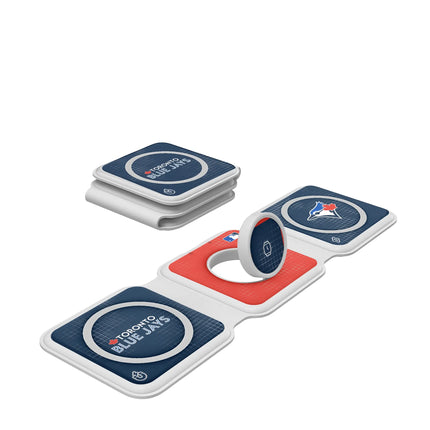 Toronto Blue Jays Hatch Foldable 3 in 1 Charger