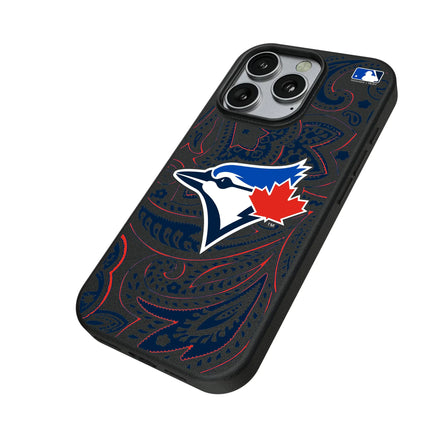 Toronto Blue Jays Paisley MagSafe Compatible Phone Case for Apple iPhone