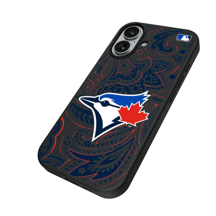 Toronto Blue Jays Paisley MagSafe Compatible Phone Case for Apple iPhone