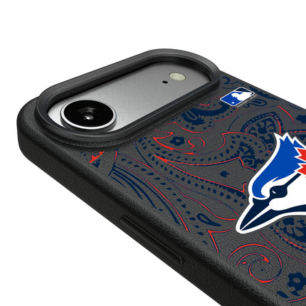 Toronto Blue Jays Paisley MagSafe Compatible Phone Case for Apple iPhone