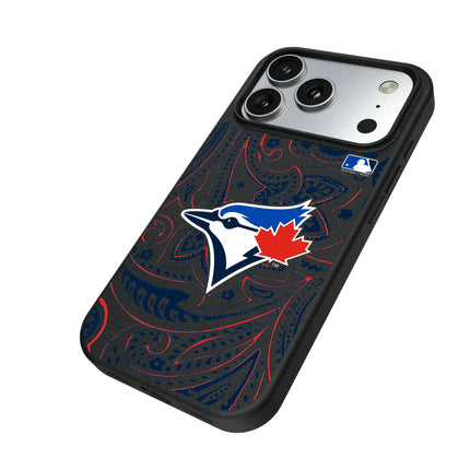 Toronto Blue Jays Paisley MagSafe Compatible Phone Case for Apple iPhone