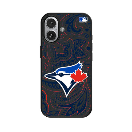 Toronto Blue Jays Paisley MagSafe Compatible Phone Case for Apple iPhone