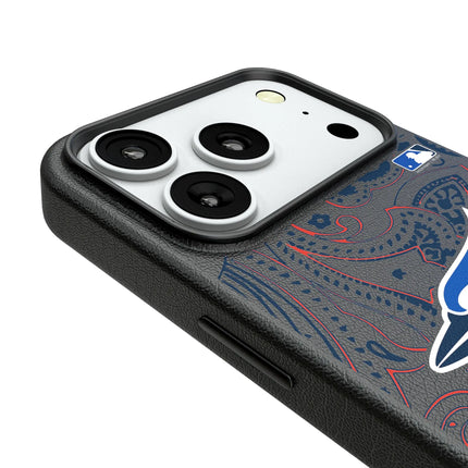 Toronto Blue Jays Paisley MagSafe Compatible Phone Case for Apple iPhone