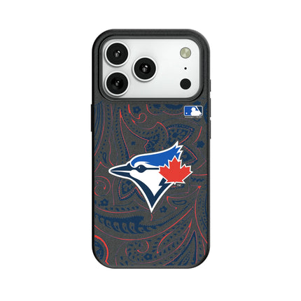 Toronto Blue Jays Paisley MagSafe Compatible Phone Case for Apple iPhone