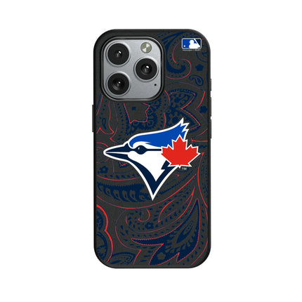 Toronto Blue Jays Paisley MagSafe Compatible Phone Case for Apple iPhone