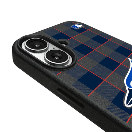 Toronto Blue Jays Plaid MagSafe Compatible Phone Case for Apple iPhone