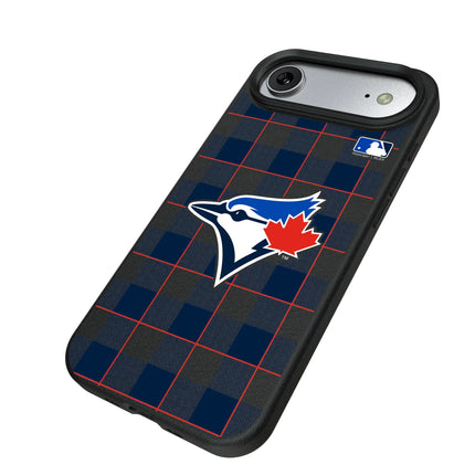 Toronto Blue Jays Plaid MagSafe Compatible Phone Case for Apple iPhone