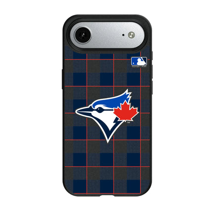 Toronto Blue Jays Plaid MagSafe Compatible Phone Case for Apple iPhone