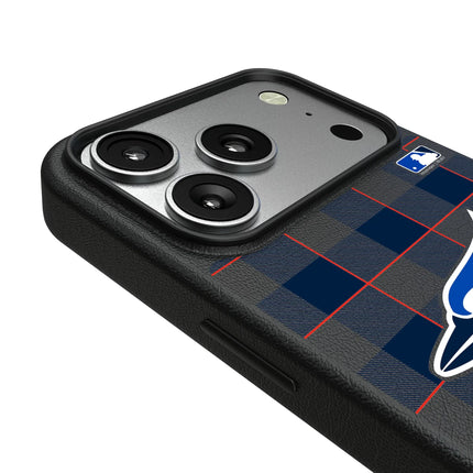 Toronto Blue Jays Plaid MagSafe Compatible Phone Case for Apple iPhone