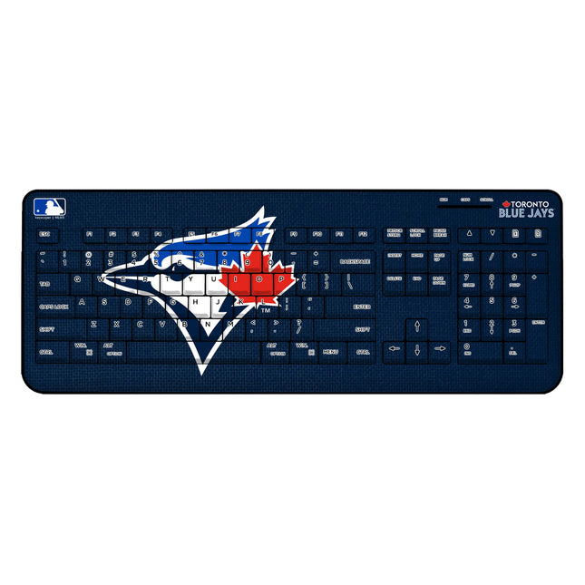 Toronto Blue Jays Solid Wireless USB Keyboard