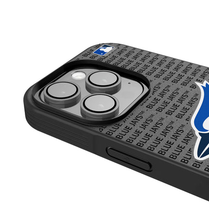 Toronto Blue Jays Text Backdrop Bump Phone Case for Apple iPhone