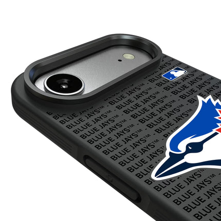 Toronto Blue Jays Text Backdrop Bump Phone Case for Apple iPhone