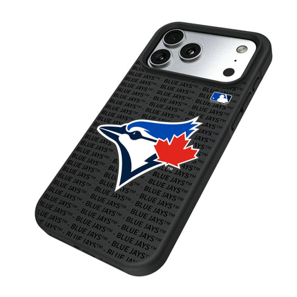 Toronto Blue Jays Text Backdrop Bump Phone Case for Apple iPhone
