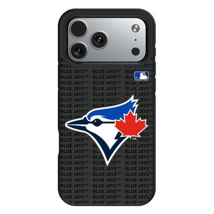 Toronto Blue Jays Text Backdrop Bump Phone Case for Apple iPhone