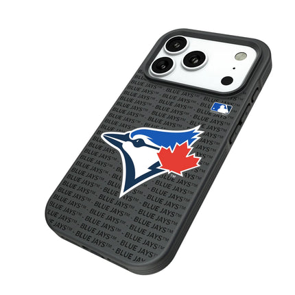 Toronto Blue Jays Text Backdrop Bump Phone Case for Apple iPhone
