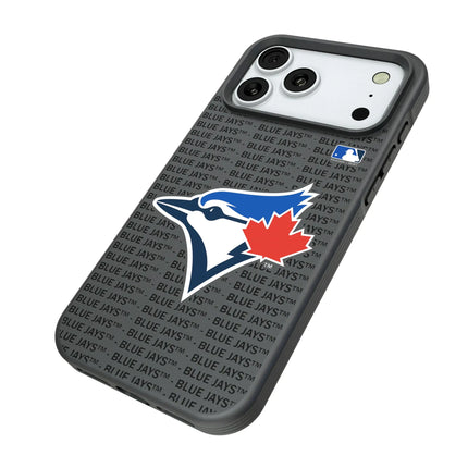 Toronto Blue Jays Text Backdrop Bump Phone Case for Apple iPhone
