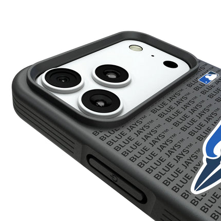 Toronto Blue Jays Text Backdrop Bump Phone Case for Apple iPhone