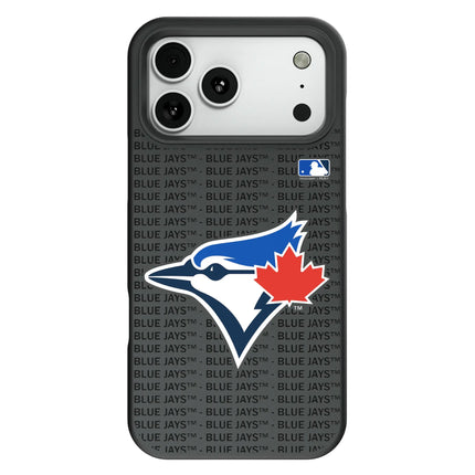 Toronto Blue Jays Text Backdrop Bump Phone Case for Apple iPhone