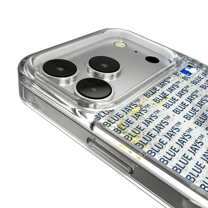 Toronto Blue Jays Text Backdrop Glitter Phone Case for Apple iPhone