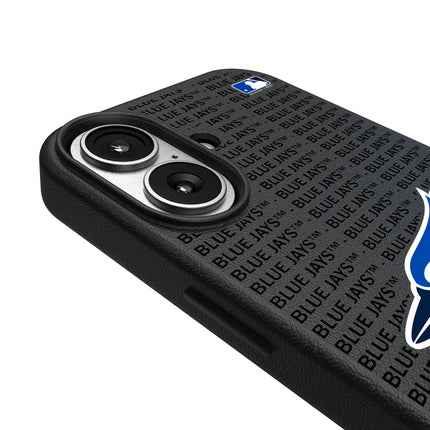 Toronto Blue Jays Text Backdrop MagSafe Compatible Phone Case for Apple iPhone