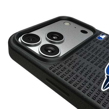 Toronto Blue Jays Text Backdrop MagSafe Compatible Phone Case for Apple iPhone